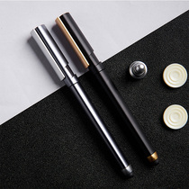 (Two Loaded) 0 5mm Black Touch Screen Pen in pen Apple Phone Tablet Ipad Touch Pen Universal Pen Water Pen Dual-use Business Sign Pen Signature Pen Water-based Ad Customize Pen