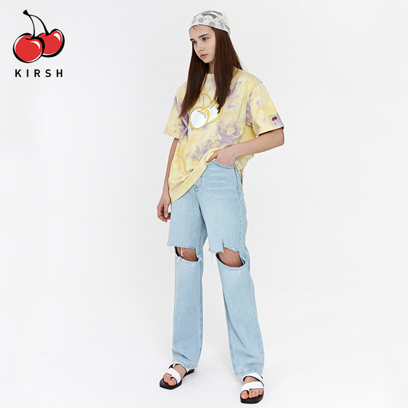 kirsh2020年春夏新款大樱桃t恤 kirsh海外T恤
