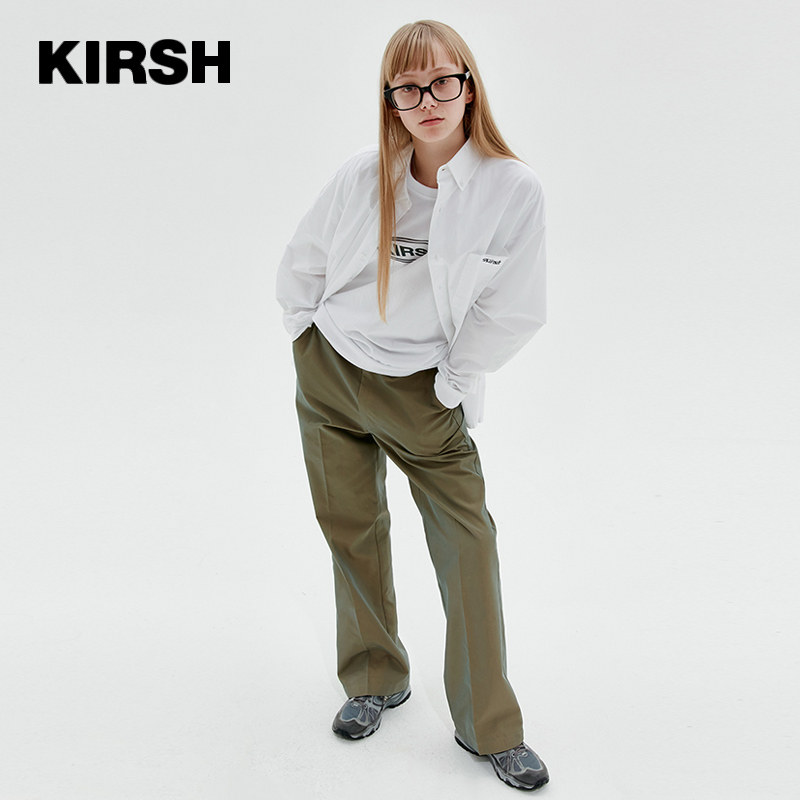 kirsh20秋冬大樱桃崔普闵aron衬衣 kirsh海外衬衫