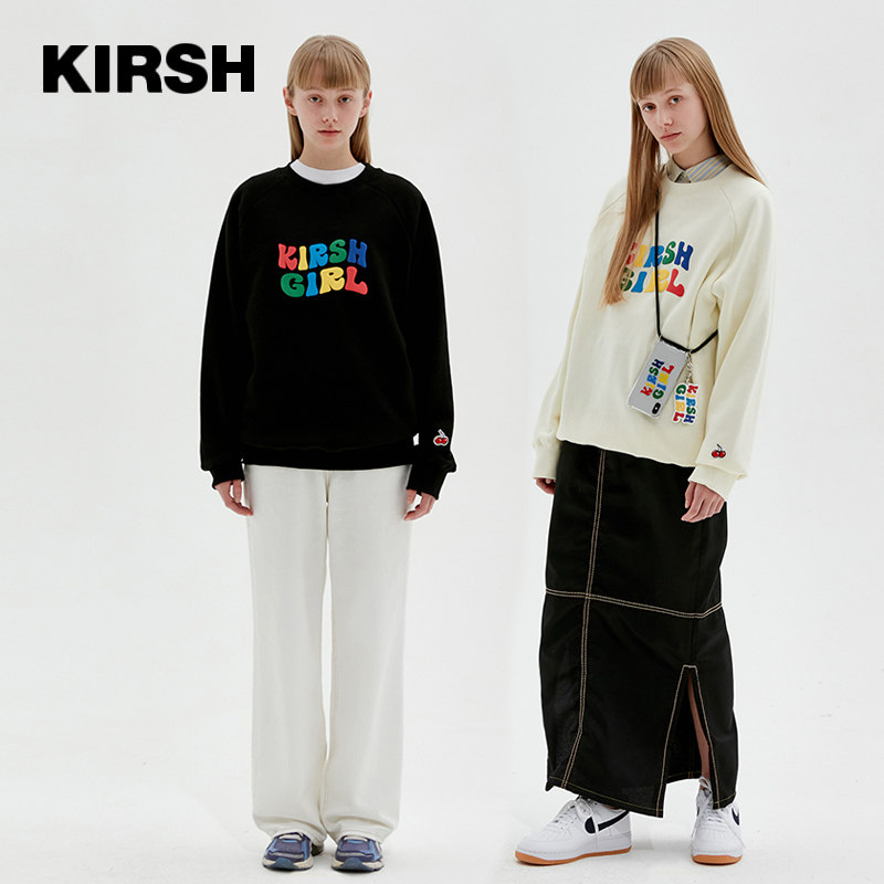 kirsh20秋冬大樱桃印花长袖卫衣 kirsh海外卫衣/绒衫