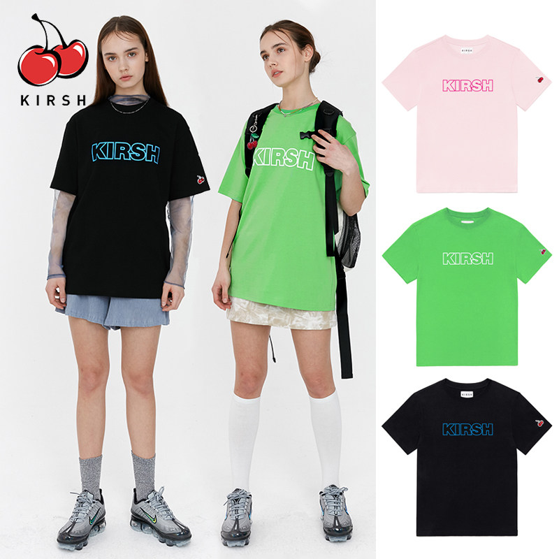 kirsh2020年春夏新款大樱桃t恤 kirsh海外T恤
