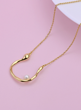 日常通勤高级感百搭款项链锁骨链