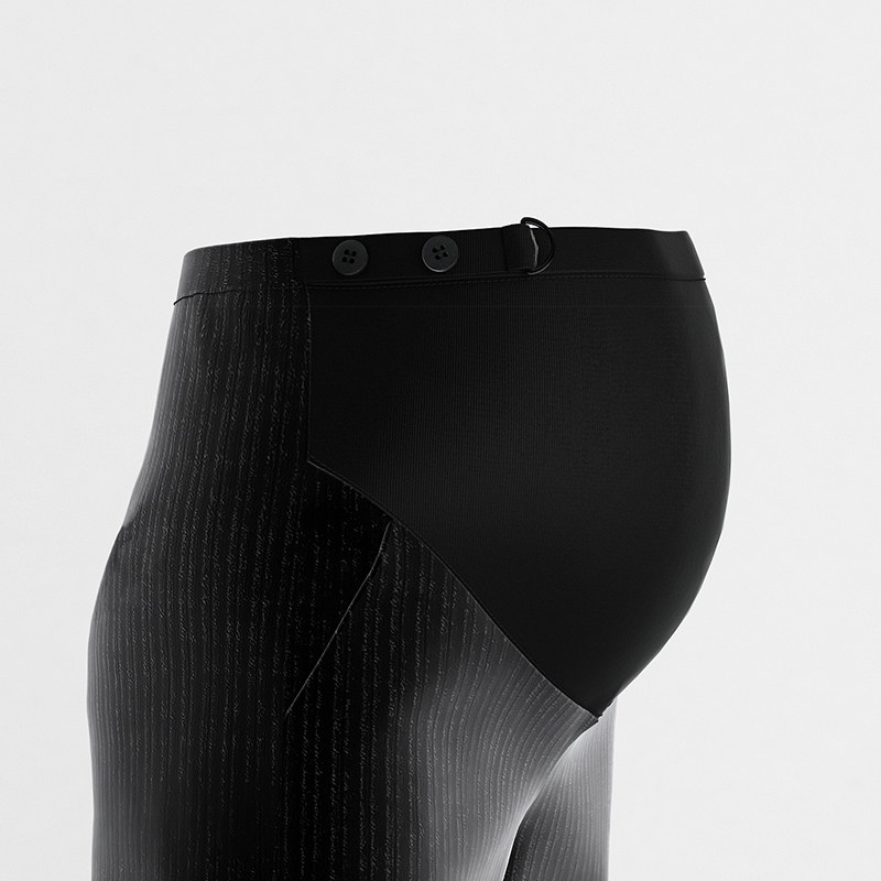 孕度灯芯绒孕妇阔腿裤2020宽松裤子 yumduvm孕度孕妇阔腿裤