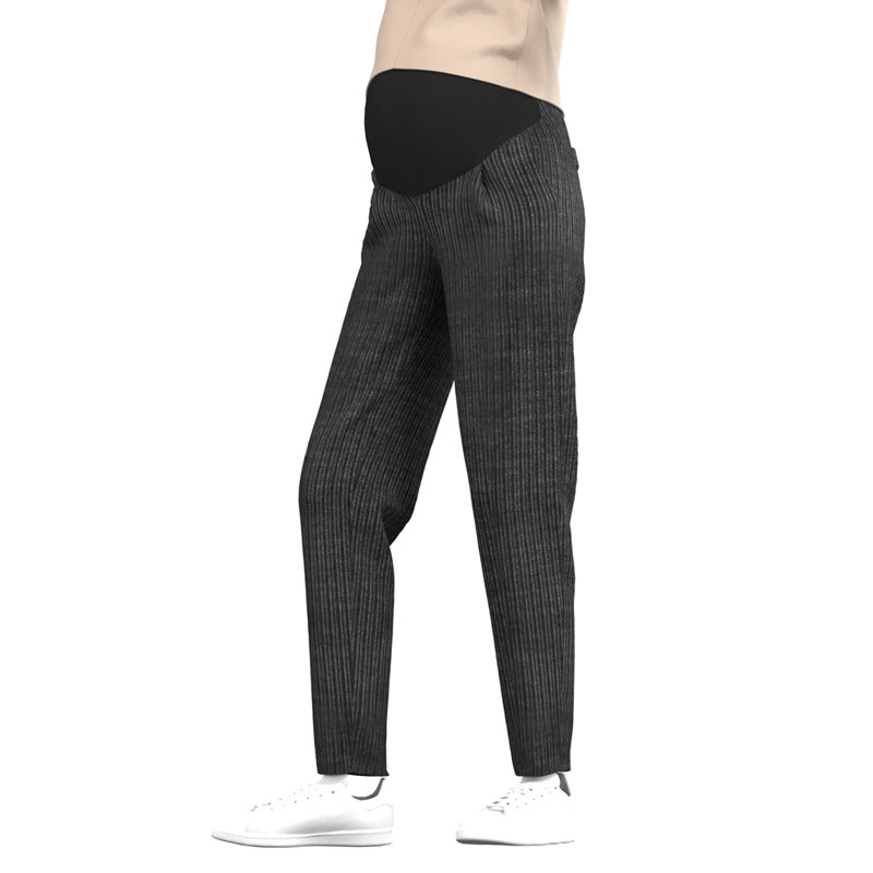 孕度秋装孕妇裤奶奶宽松显瘦哈伦裤 yumduvm孕度孕妇直筒裤