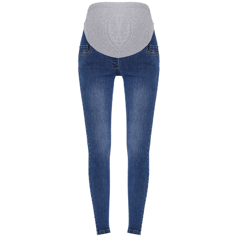孕度孕妇蓝色秋季孕妇裤牛仔裤 yumduvm孕度孕妇打底裤