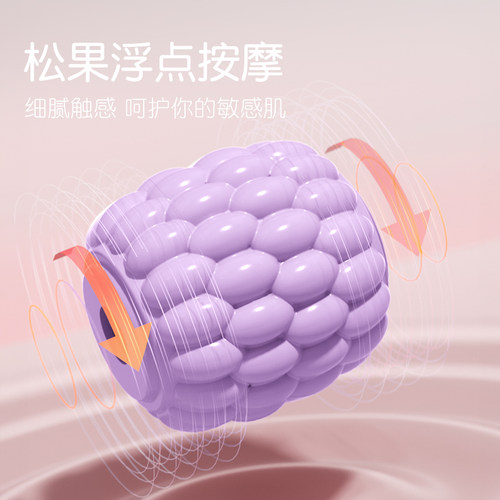 腿部按摩器环形夹腿滚轮瘦大腿小腿肌肉放松瘦腿神器多功能滚腿-图1