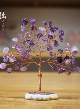 天然水晶招财简约桌面摆件