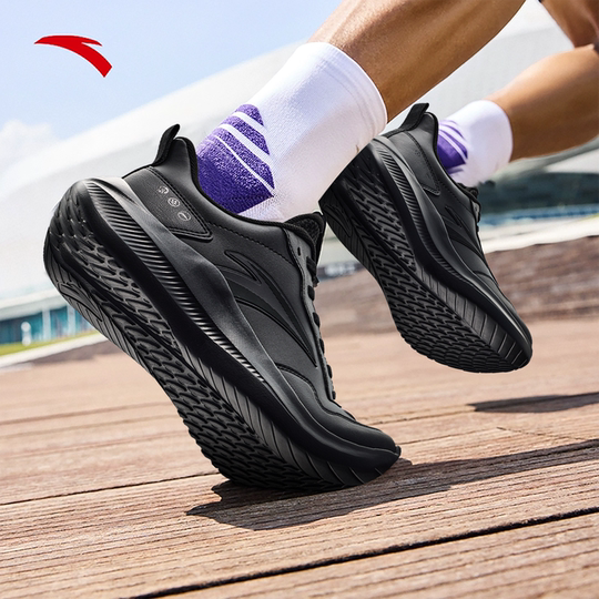 ANTA Herrenschuhe Schwarz Sportschuhe Offizielle Sportschuhe für Herren