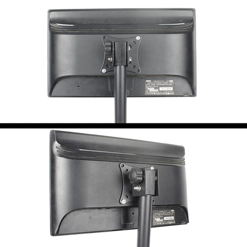 Пол на пол компьютера горизонтальный и вертикальный вращение мобильные живые живые на открытом воздухе стойка для хранения лоток ЖК-дисплей 12-32 дюйма