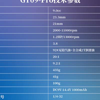 新款NGH小型汽油发动机9CC 二冲程航模固定翼可替代4056级别甲醇 - 图0