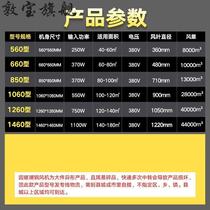 GRP negative pressure blower factory farm ventilator 1260 type 380 V (thickened)