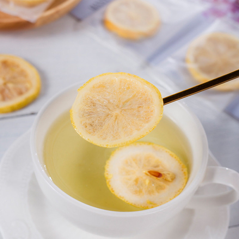 泡茶干片蜂蜜干柠檬冷泡冻干柠檬片 亳九堂代用/花草茶