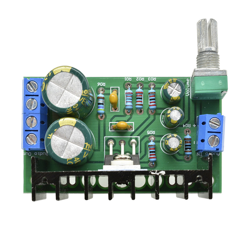 TDA2050 1路单电源12V至24V单声道功放板扩音板5W-120W功放板成品 - 图0