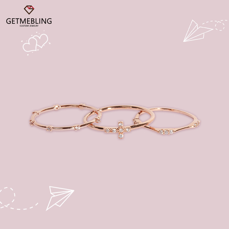 get me bling女时尚个性可调节戒指 GetMeBling海外戒指/指环