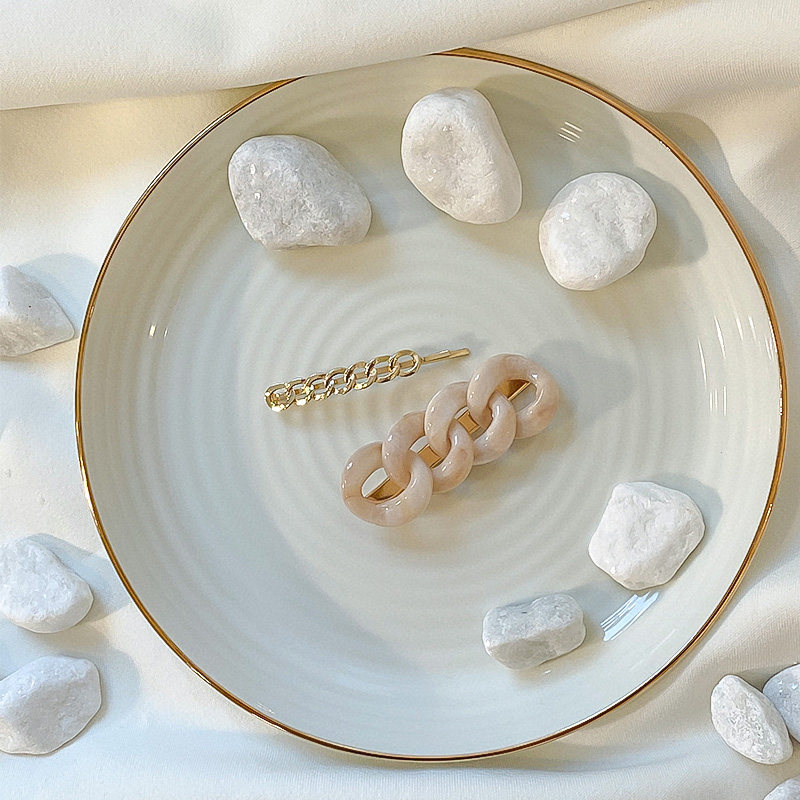 get me bling麻花少女网红侧边边夹 GetMeBling海外发饰