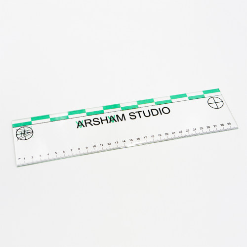 HOWstore 昊美术馆Daniel Arsham未来考古艺术刻度尺子30cm文具 - 图0