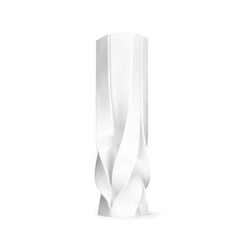 HOWstore ZAHA HADID DESIGN 扎哈哈迪德编织系列骨瓷花瓶设计感 - 图2