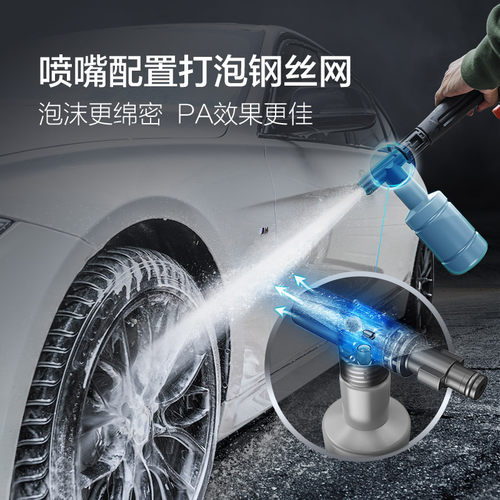 绿田高压洗车机家用220V便携清洗机洗车泵水枪神器龙猫精灵战神 - 图2