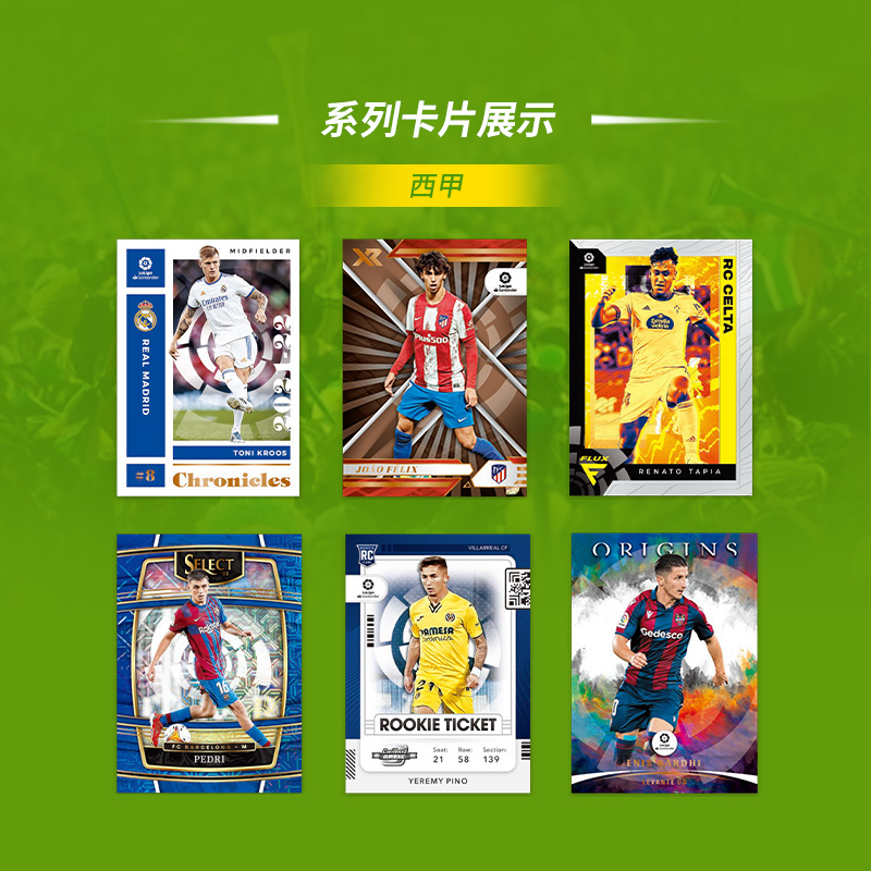 2022 Panini Chronicles Soccer足球编年史球星卡收藏卡肥包版-图1