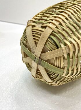 竹制品手工编织竹漏斗酒篓竹制品隔离器醒酒神器糟过滤器