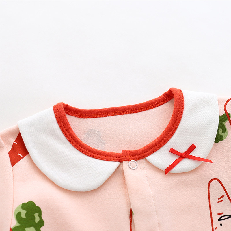 春秋装连体衣服新生儿女宝宝哈衣 善婴坊连身衣/爬服/哈衣