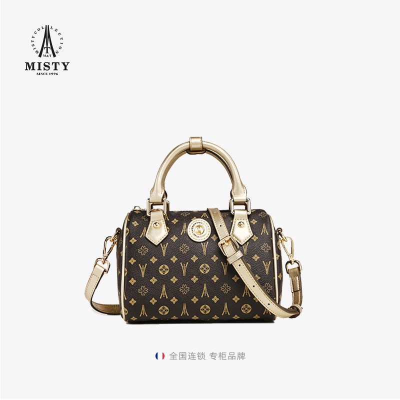 【商场同款】misty 2023妈妈波士顿包 misty女士包袋