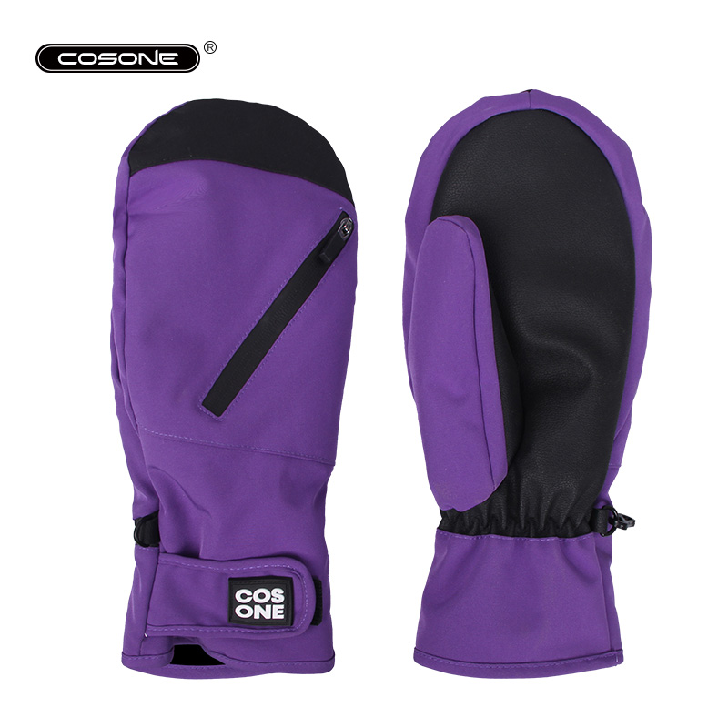 COSONE滑雪手套单板双板防风防水耐磨保暖闷子手套-图0