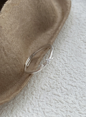 HANXINSTUDIOS999银丁香花戒指