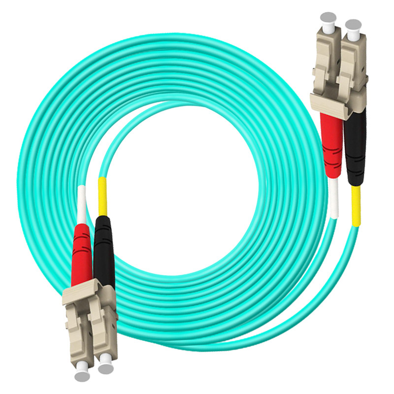 电信级OM3万兆多模光纤跳线LC-LC双芯3米5米8米10m20米两芯双工转FC-SC-ST尾纤mpo机房局域网布线0m3om3光缆 - 图1