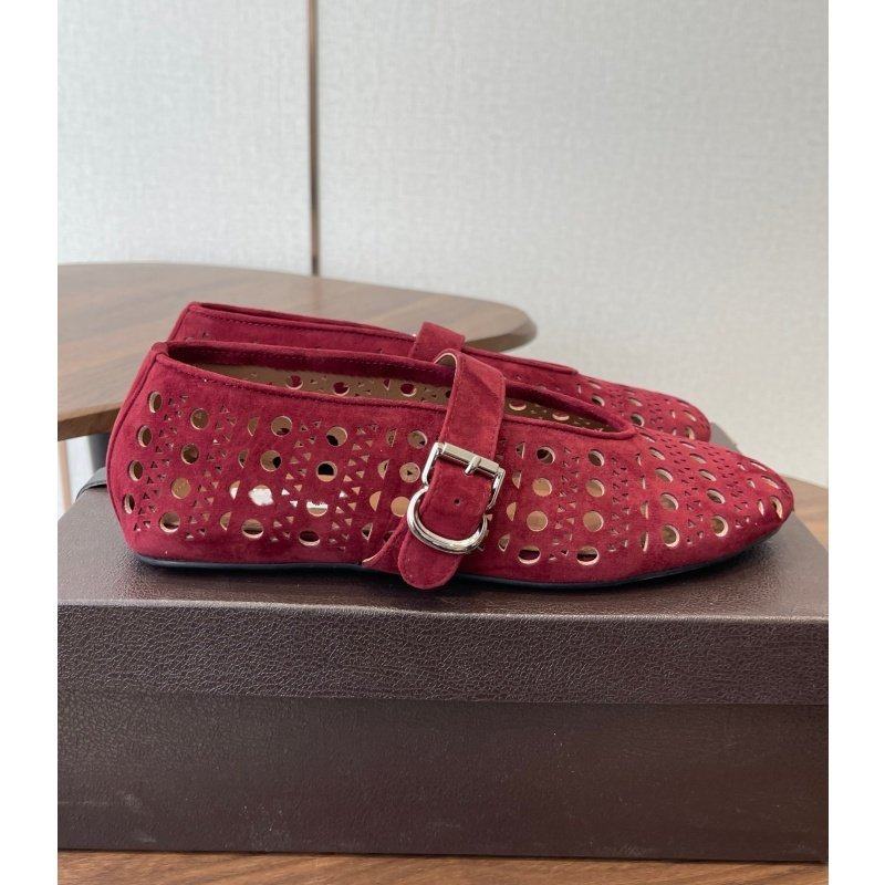 cocy紫色镂空玛丽珍鞋女平底真皮一字扣透气舒适芭蕾舞鞋单鞋2026,淘宝优惠券,粉丝福利购,淘宝优惠卷