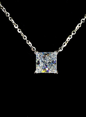 品源异形钻饰项链锁骨链吊坠汇总饰品礼物简约气质纯银十字链节日