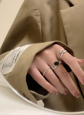 韩国气质冷淡风格戒指女ins风