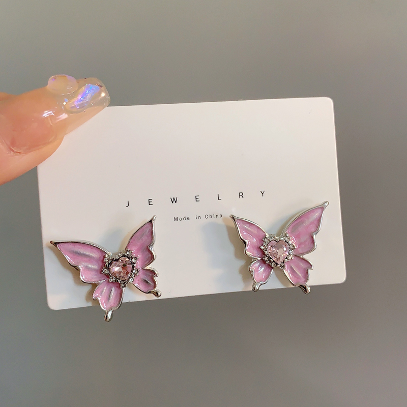 觅韩气质小众时尚新潮几何可爱耳环耳饰趣味卡通耳钉女不参与满减 - 图0