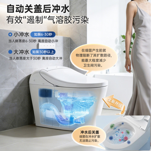 TOTO智能马桶CES7H211/7N211ECN全自动一体电子坐便器G5A/N(01-A) - 图2