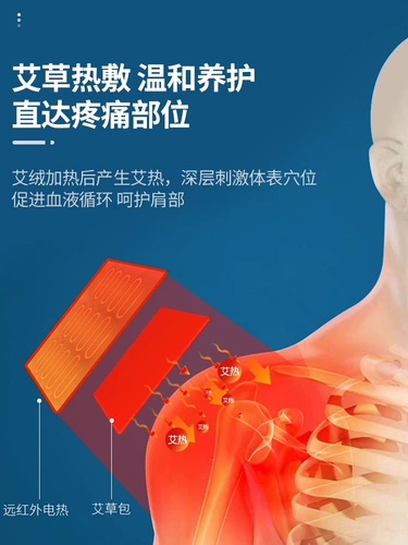 Электрическое отопление плеча Горячие сжатые мешки на основе артефакта на плече, чтобы поддерживать воспаление массажного устройства на неделе рук