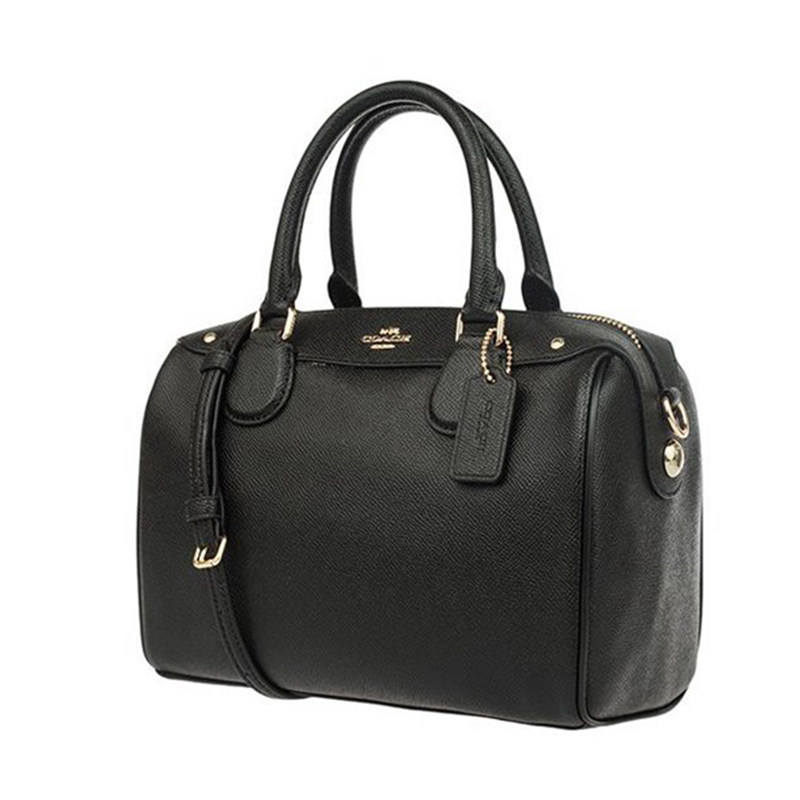 coach /蔻驰波士顿皮质手提水桶包 尚一海外女士包袋