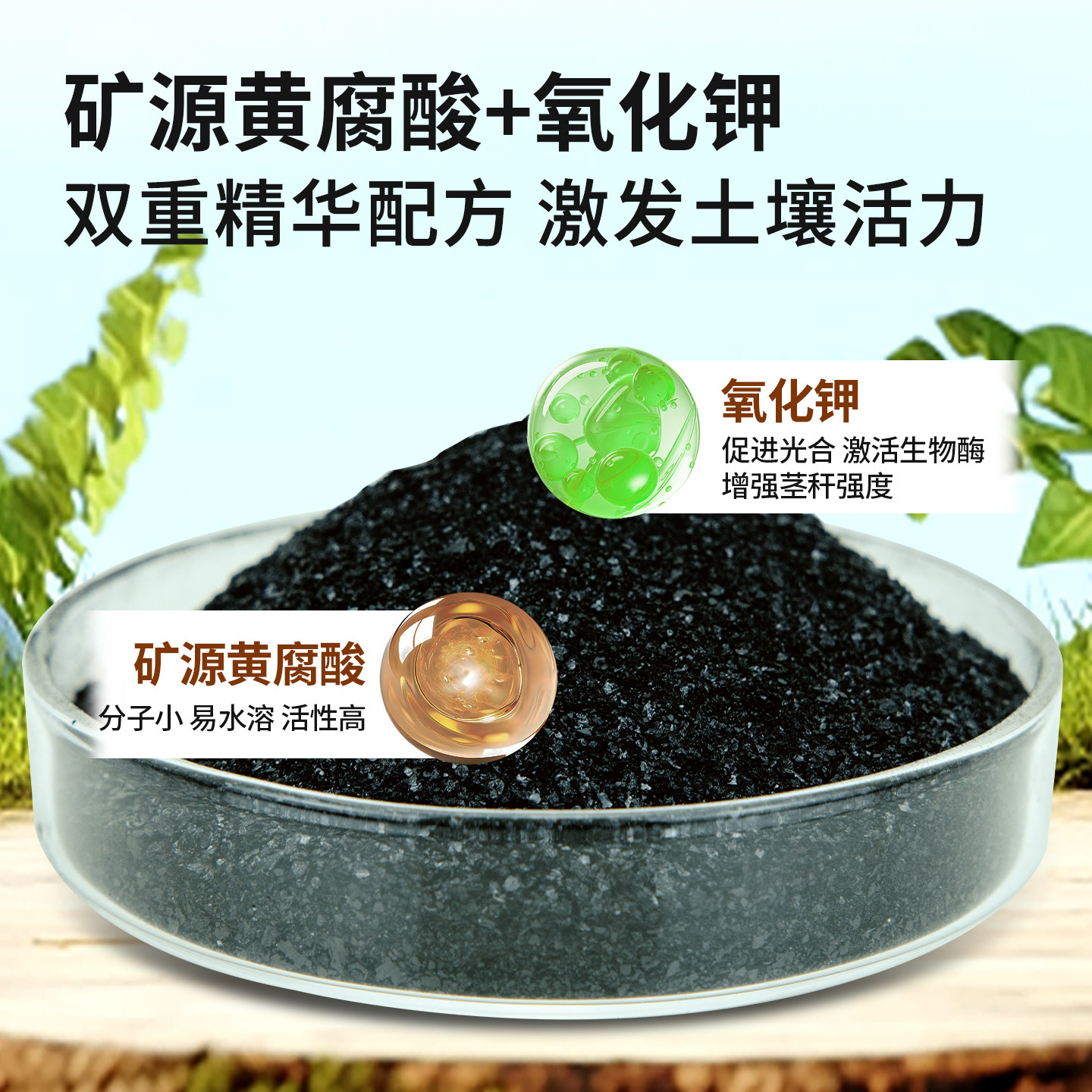 绿陇官方旗舰店矿源黄腐酸钾正品腐植酸生根改良土碱果树水溶肥料,淘宝优惠券,粉丝福利购,淘宝优惠卷