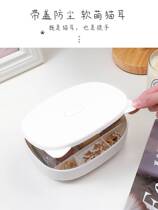 Makeup mirror containing box integrated portable and cute mirror cosmetic mirror containing box integrated portable student dormitory