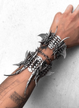 异形拼接手链设计师款手镯