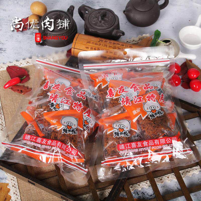 靖江特产大包铺500g一斤装猪肉脯 恰奇零猪肉类