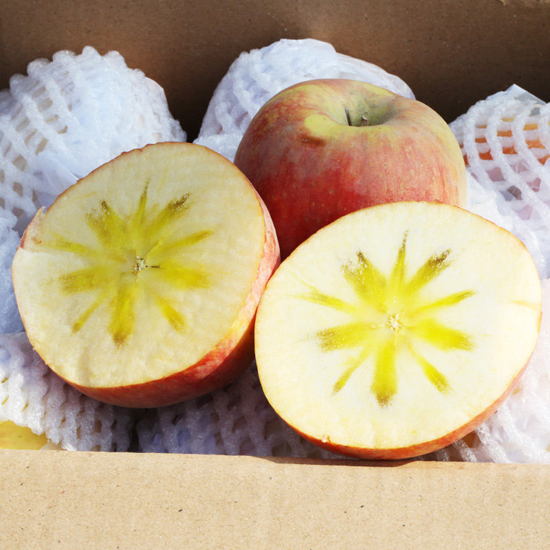 新疆阿克苏冰糖心苹果水果新鲜应当季整箱丑甜红富士平果包邮