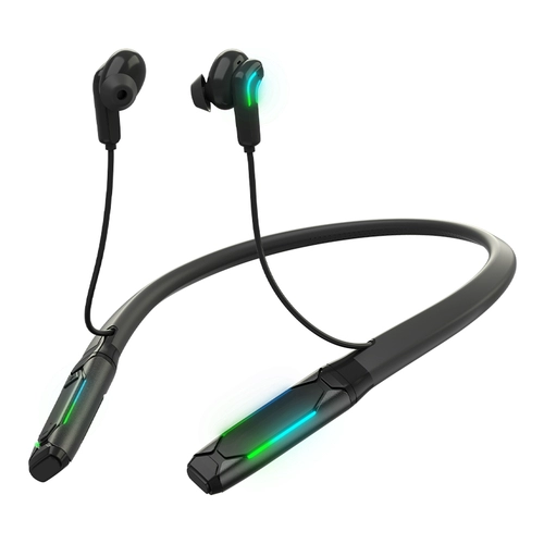 PSOOO E -SPORTS Game Vinging Neck Bluetooth Hearset Запуск спортивной гарнитуры беспроводной шейный тип подходит для Huawei Apple Xiaomi Vivooppo Мобильный телефон Universal Bass Ultra -Long Soundby