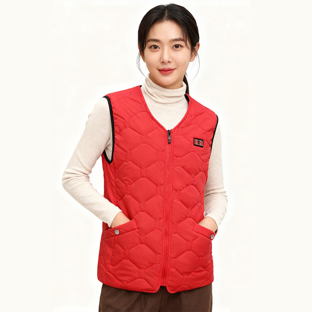 智能电热马甲女款充电自发热背心男冬季中老年智能加热羽绒棉马夹,淘宝优惠券,粉丝福利购,淘宝优惠卷