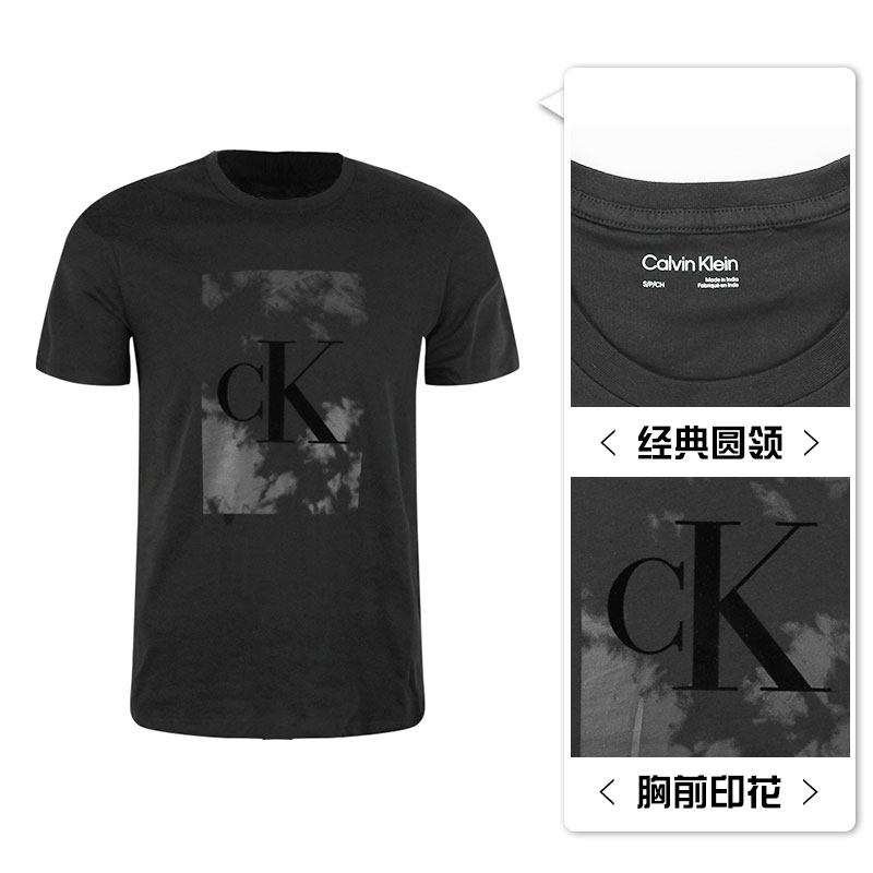 calvin klein/ ck男士夏季纯棉t恤 EKL海外T恤