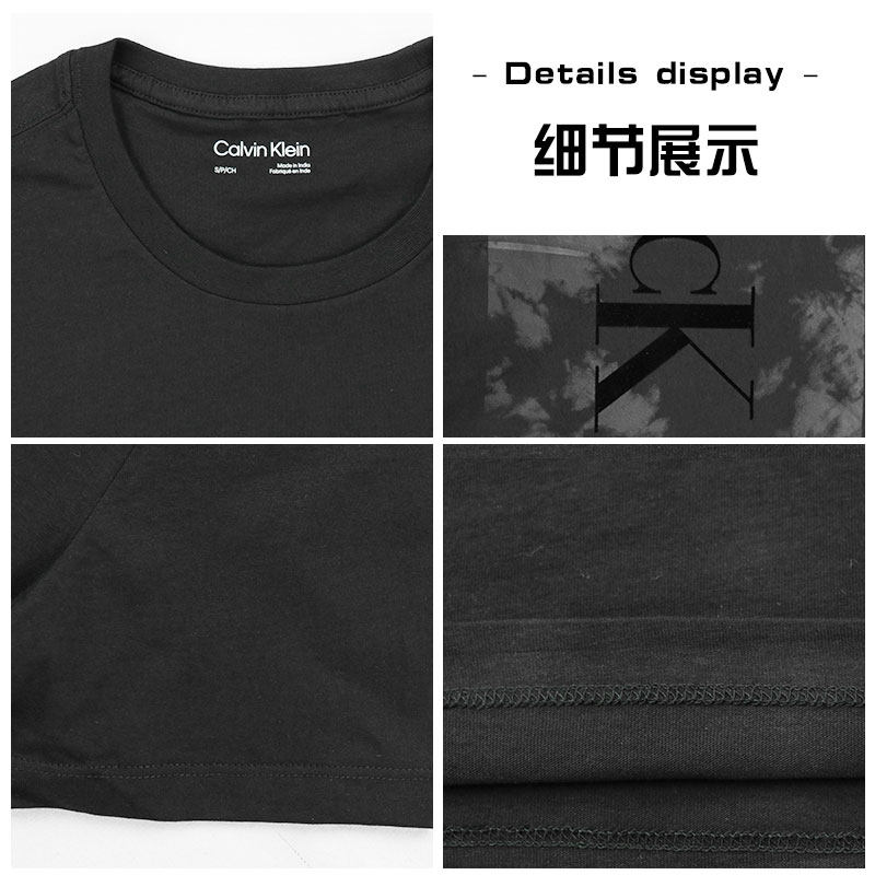calvin klein/ ck男士夏季纯棉t恤 EKL海外T恤
