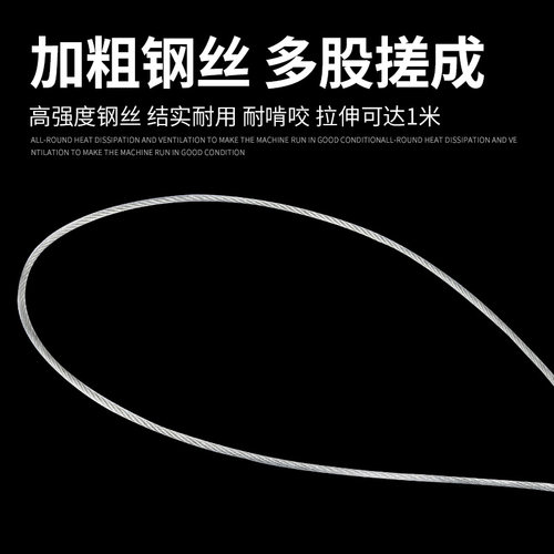 猪用保定器套猪绳钢丝绳猪套子猪嘴抓猪神器兽用器械打针套嘴器 - 图1