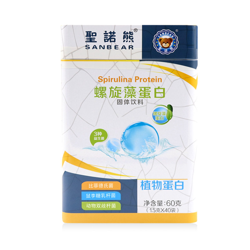 圣诺熊蛋白粉乳清蛋白蛋白粉螺旋藻 圣诺熊蛋白粉