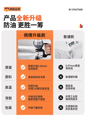 厨房防油贴纸防火耐高温铝箔灶台面保护垫加厚橱柜防水防潮锡箔纸
