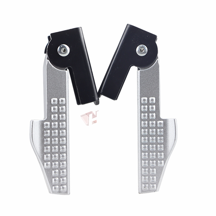 台铃电动车超能S苍穹EB电摩款后座折叠原厂配套左右踩脚放脚踏板 - 图2