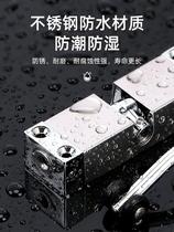 Door closed door Outer iron door Home Automatic mute Easy buffer Off device open back door closed slingshot wood door